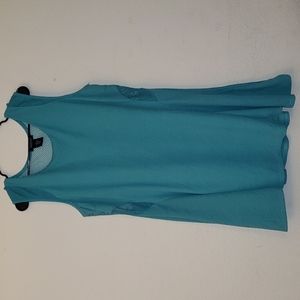 Women's size 4x cocktail dress in aqua